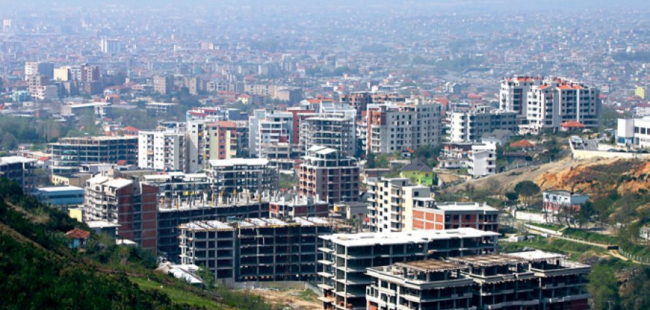 Ndërtimet në Tiranë