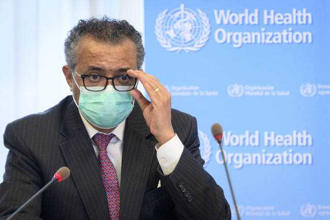 Sekretari i përgjithshëm i Organizatës Botërore të Shëndetësisë Tedros Adhanom Ghebreyesus/ foto nga VCG