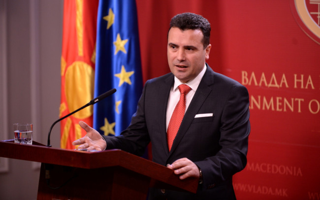 Kryeministri maqedonas Zaev (European Western Balkans)