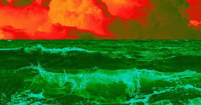 Ndikimi i ndryshimeve klimaterike në ngjyrat e oqeaneve