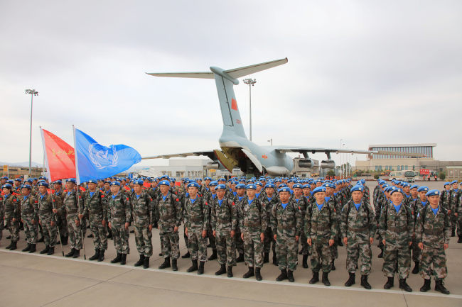 Paqeruajtës kinezë në mision të OKB-së(VCG)