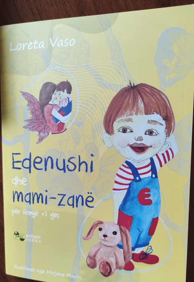 Libri Edenushi dhe mami-zanë nga Loreta Vaso (Facebook)