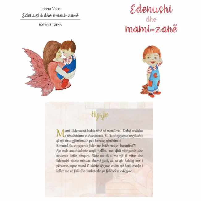 Libri Edenushi dhe mami-zanë nga Loreta Vaso