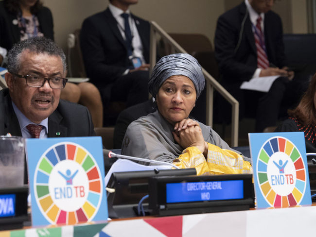 Amina J. Mohammed, zv.sekretarja e përgjithshme e përhershme e OKB-së(OKB)