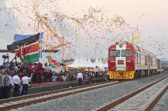 Përurohet hekurudha Najrobi-Mombasa me investime kinez,2017(Foto:VCG)