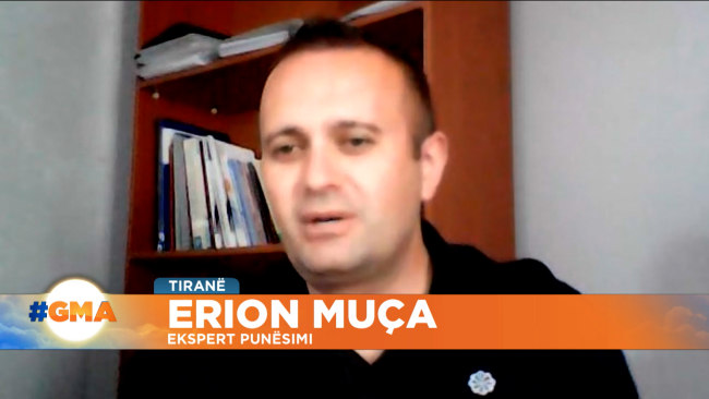 Erion Muça, ekspert punësimi (Euronews Albania)