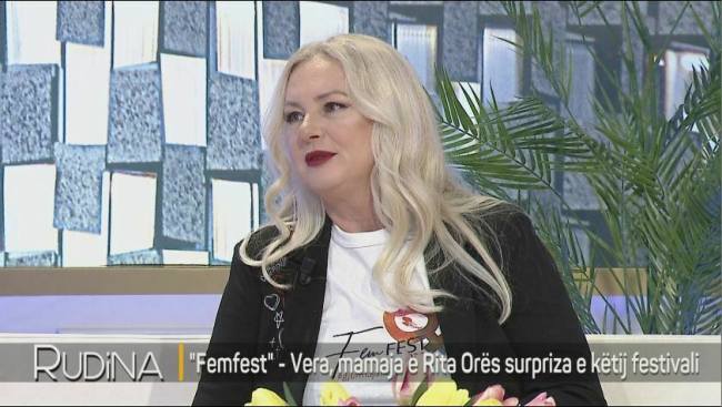 Ilirjana Basha drejtore e FemFest në TV Klan (TV Klan)