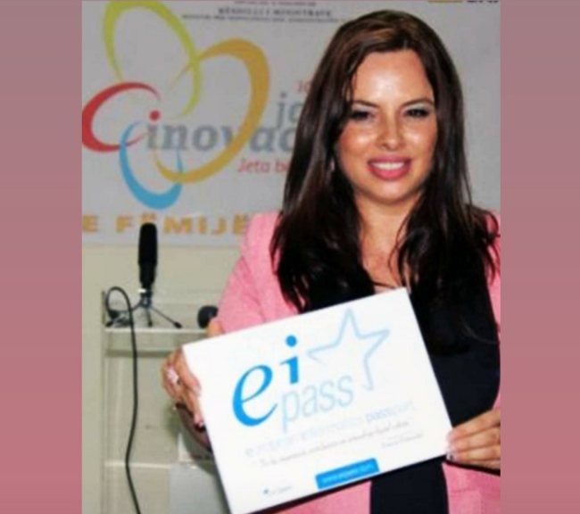 Anila Busho CEO EIPASS Albania(burimi facebook