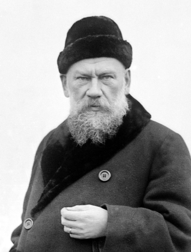 Lev Tolstoi （ foto la capanna del silenzio）
