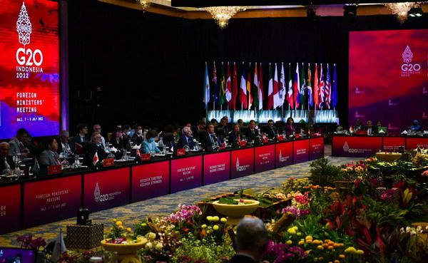 Takimi i ministrave të Jashtëm të G20-të(Foto:Ministria e Jashtme e Kinës)