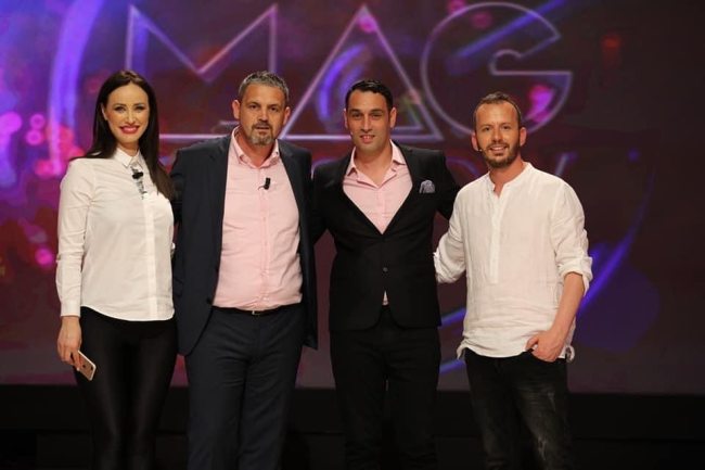Alban Shehu gjate nje emisioni televiziv (Foto personale)