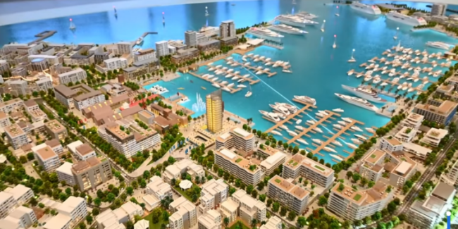 Projekti i Portit të Durrësit (Foto ATSH)