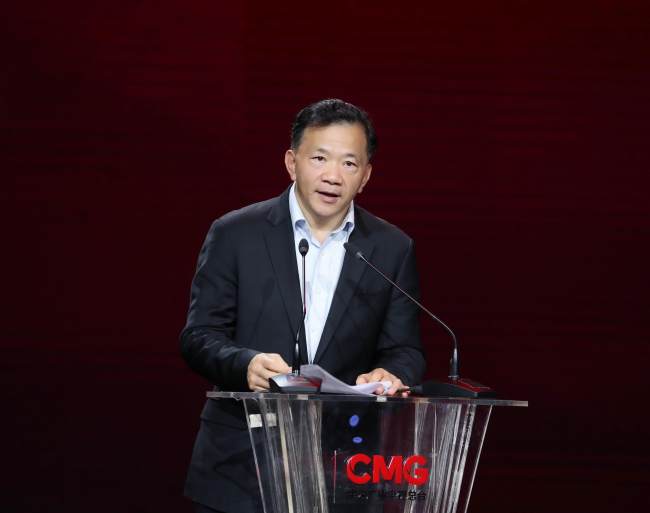 Náměstek ministra oddělení propagandy Ústředního výboru Komunistické strany Číny, prezident CMG Shen Haixiong