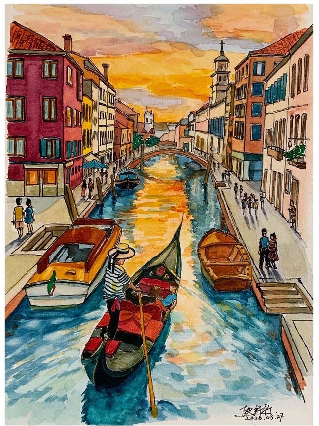 Il canale di Venezia