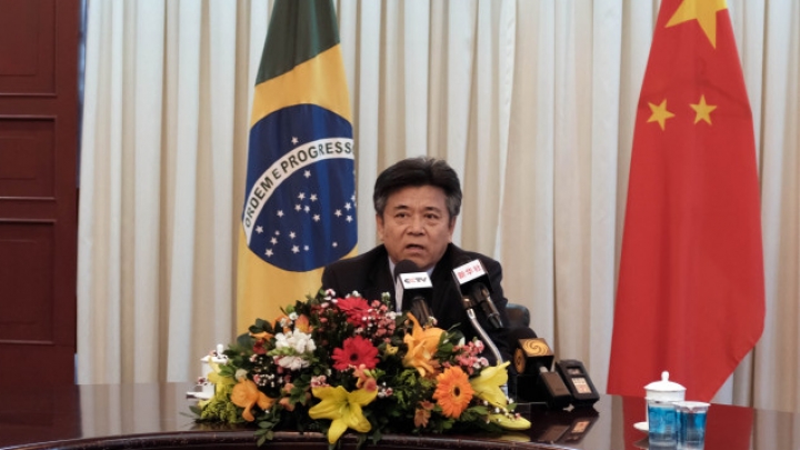 Embaixador chinês no Brasil fala sobre cúpula do BRICS em Xiamen