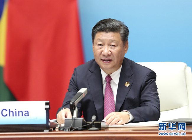 Xi Jinping preside 9º Encontro dos líderes do Brics