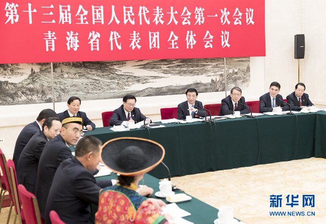 Líderes chineses participam de deliberações da Assembleia Popular Nacional