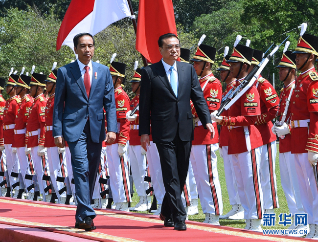 Premiê chinês pede medidas concretas para reforçar relação entre a China e a Indonésia