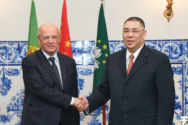 Reunião da Comissão Mista Macau-Portugal coloca colaboração bilateral em perspectiva