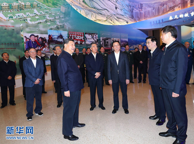 Xi Jinping visita a exposição sobre 40 anos da reforma e abertura da China