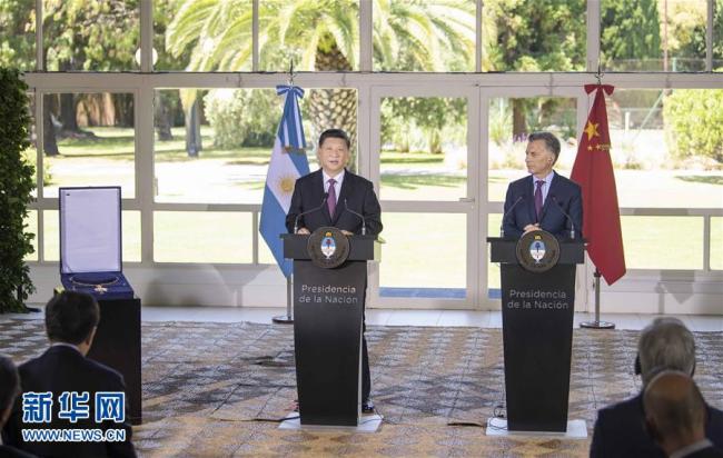 Xi Jinping recebe máxima condecoração da Argentina