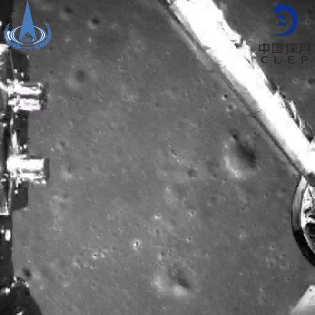 Sonda chinesa Chang'e-4 faz pouso suave no lado escuro da Lua