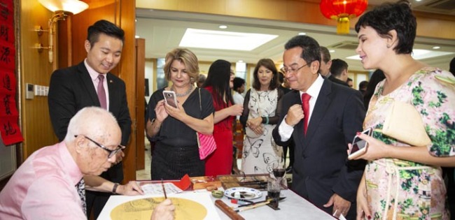 Embaixada da China no Brasil realiza recepção do Festival da Primavera de 2019
