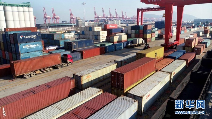 Comércio exterior da China cresce 8,7% em janeiro