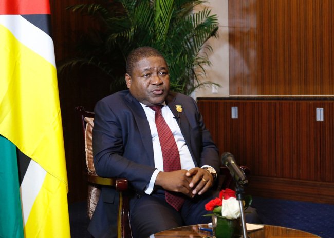Presidente de Moçambique aplaude desenvolvimento pragmático do Cinturão e Rota