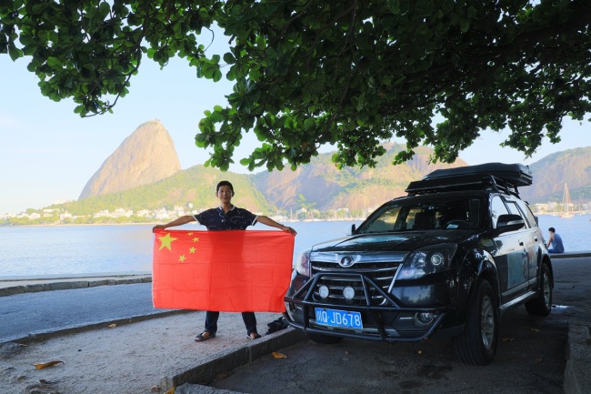 Chinês aventureiro de carro – Chen Yong