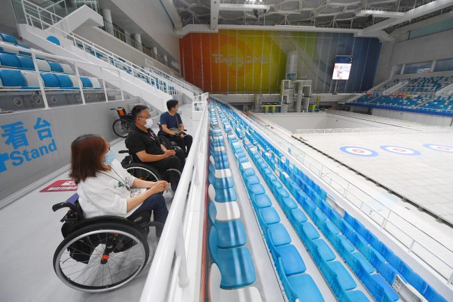 Olimpíadas de Inverno: instalações são supervisionadas para acessibilidade