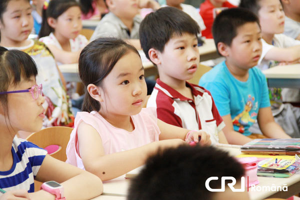 Copiii chinezi descoperă România