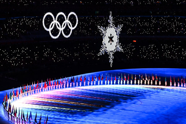 Grandioasa ceremonie de închidere a Olimpiadei de Iarnă de la Beijing