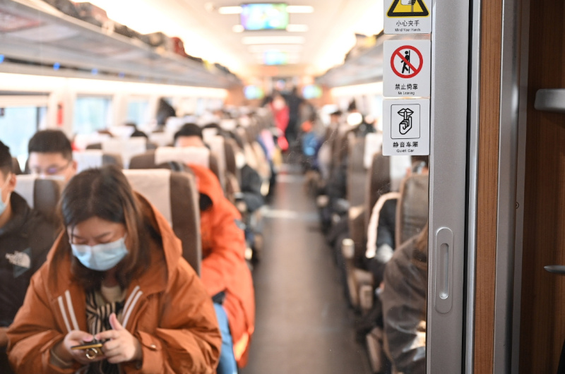 „Tihi vagon“ u kineskom brzom vozu