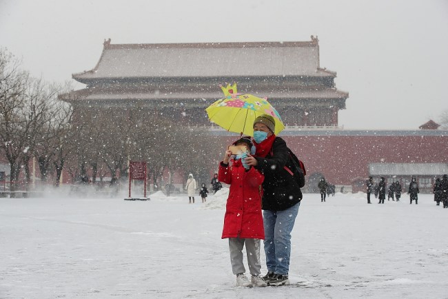 Prvi sneg u Pekingu 2022. godine