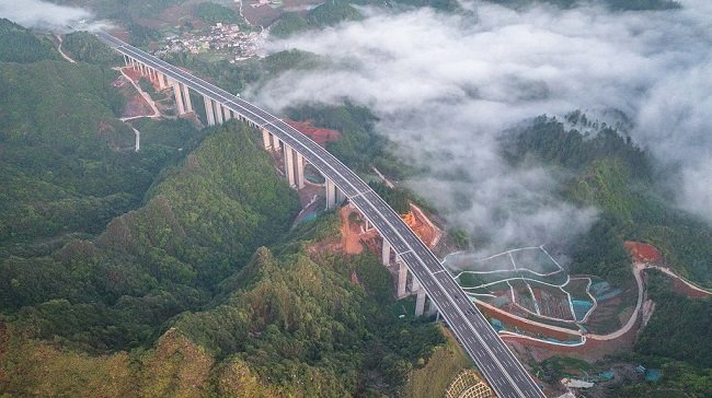 Izgradnja autoputa Guijang-Huangping ulazi u završnu fazu