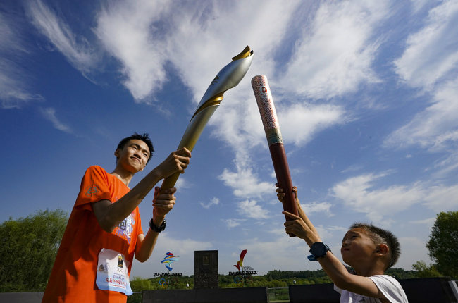 Proslava 21. godišnjice od kandidature Pekinga za Olimpijske igre