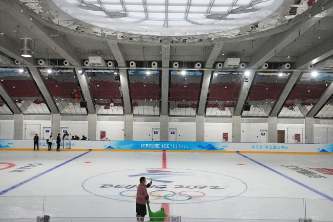 Peking: Sportski centar u „Ledenoj kocki“ počeo sa probnim radom