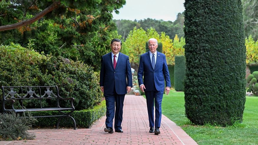 دیدار رؤسای جمهوری چین و آمریکا در سانفرانسیسکوا