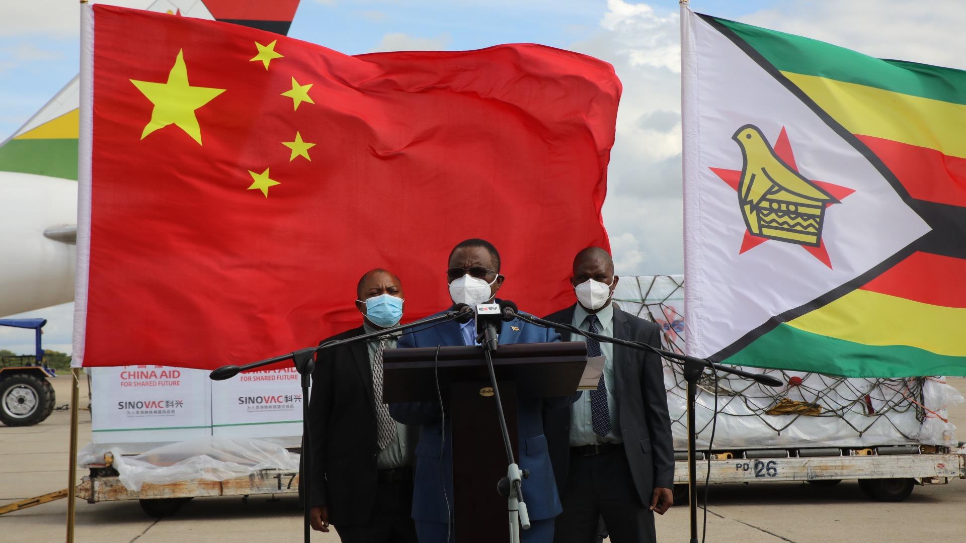ورود محموله جدید واکسن‌های اهدایی چین به  زیمبابوها