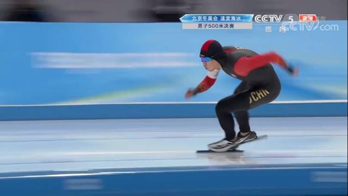 ورزشکار چینی رکورد اسکیت سرعت 500 متری المپیک مردان را شکستا