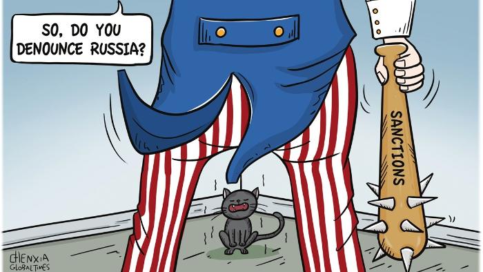 کاریکاتور| اندر حکایت تحریم گربه روسی!ا
