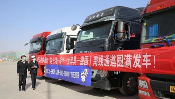 حمل و نقل زمینی از کاشغر شین جیانگ به اروپاا