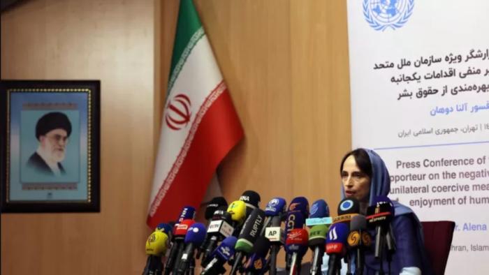 گزارشگر ویژه سازمان ملل: تحریم های آمریکا علیه ایران غیر قانونی و با تاثیرات ویران کننده استا