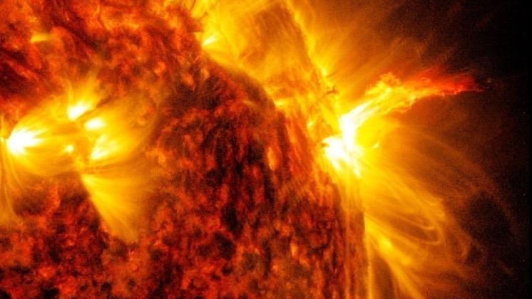 Hotunan “solar flare” da NASA ta dauka