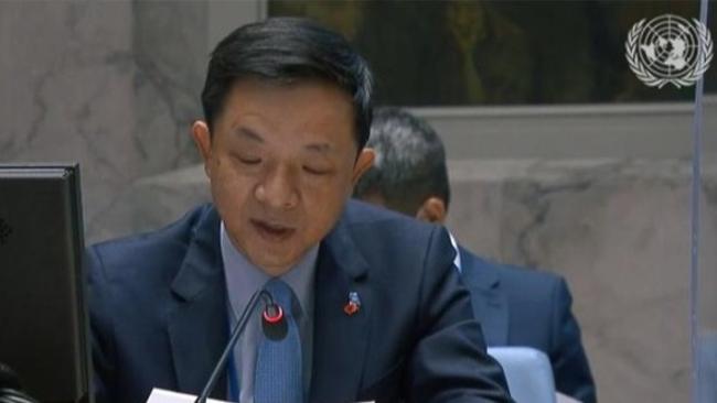 معاون نماینده دایم چین در سازمان ملل خواستار لغو کامل تحریم‌های یک جانبه علیه سوریه شدا
