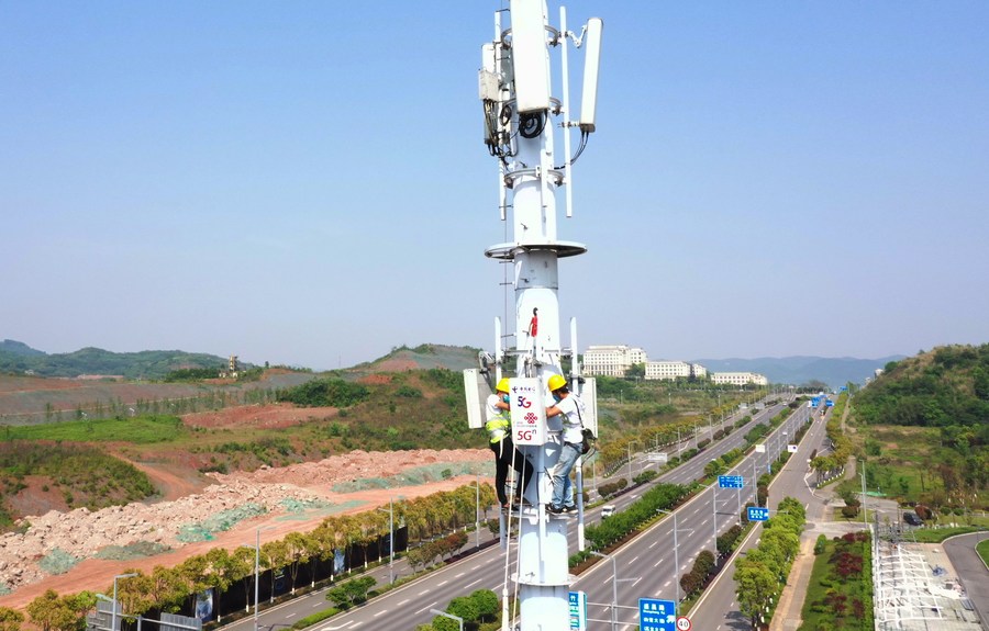 چین به طور پیوسته در حال پیشرفت در ساخت ایستگاه پایه 5جی استا