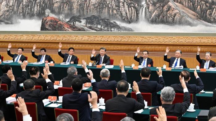 برگزاری دومین جلسه هیات رئیسه بیستمین کنگره ملی حزب کمونیست چین به ریاست شی جین پینگا