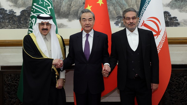 بیانیه مشترک چین، عربستان سعودی و ایران؛ عربستان سعودی و ایران از احیای روابط دیپلماتیک بین دو کشور خبر دادندا
