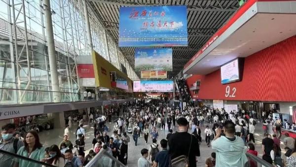 بیش از 1.26 میلیون بازدیدکننده در مرحله اول صد و سی و سومین نمایشگاه گوانگ‌جوئوا